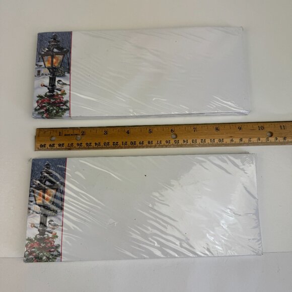 Vtg 6 Pks of 25 Christmas Holiday Theme Envelopes Paper Craze Laser Printer READ - Picture 11 of 13